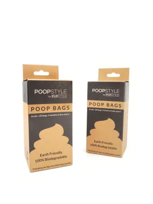 100% Biodegradable Poop Bags