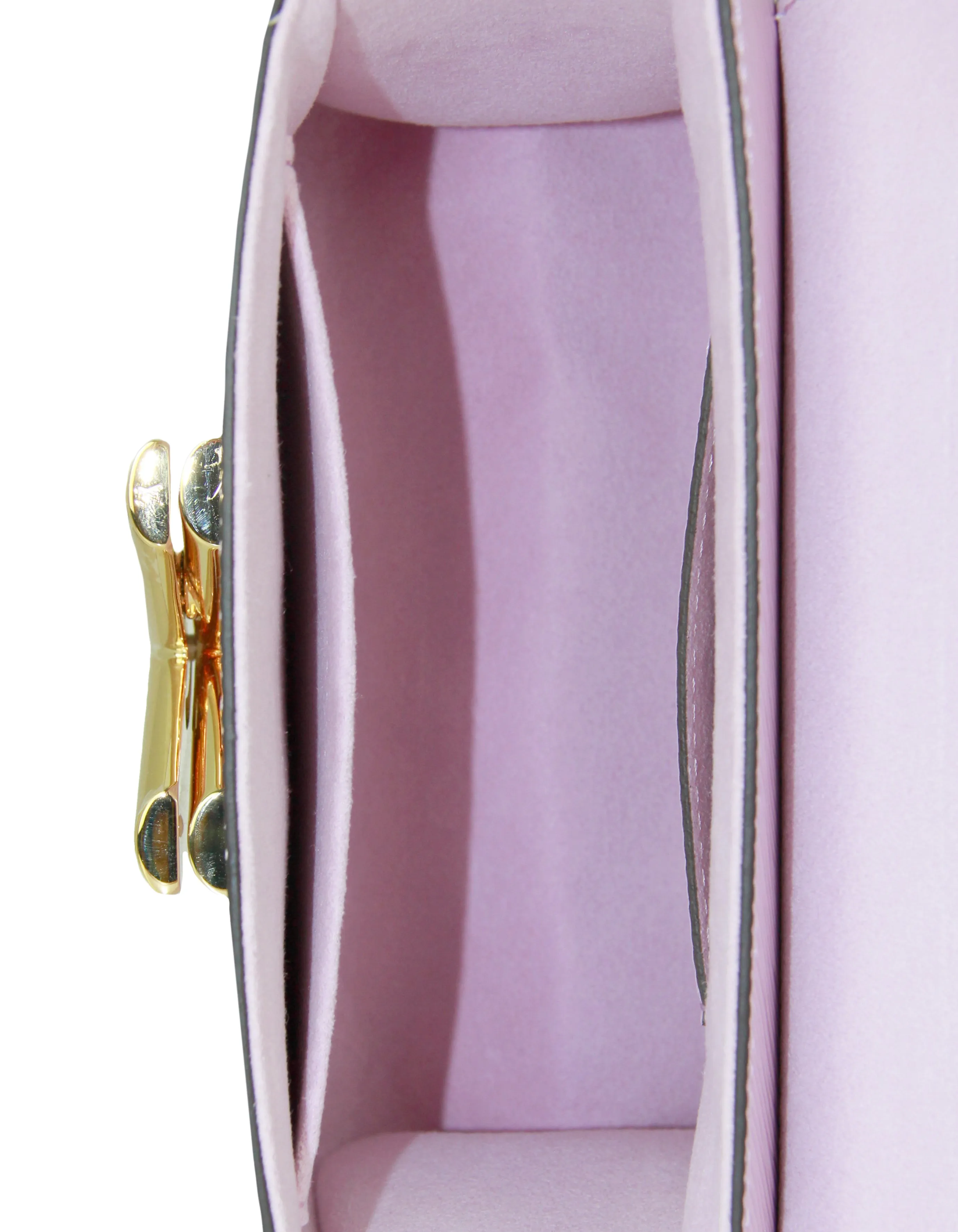 Louis Vuitton Lilac Leather Convertible Chain Epi Twist PM Bag