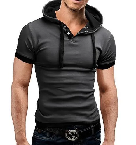 MEN'S SS HOODED SHIRT