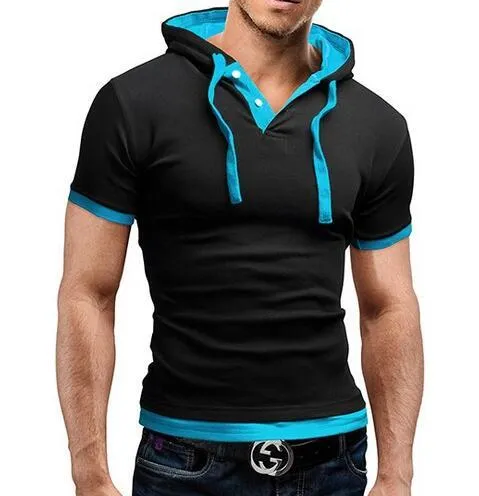 MEN'S SS HOODED SHIRT