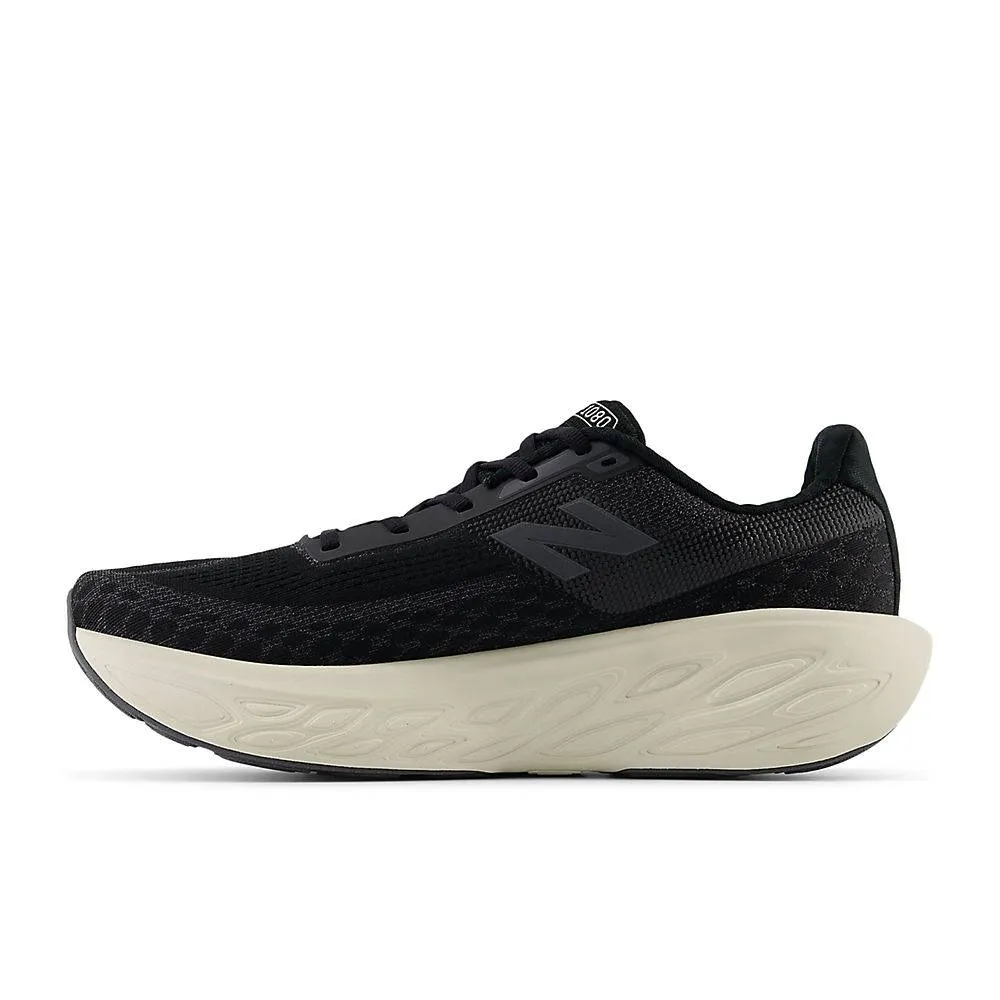 New Balance Fresh Foam X 1080 v14 (Mens) - Black with White