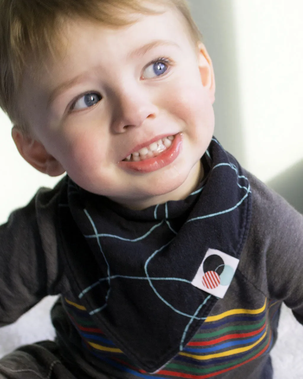 SEA GREEN SWIRL  | Premium Baby Bandana Bib