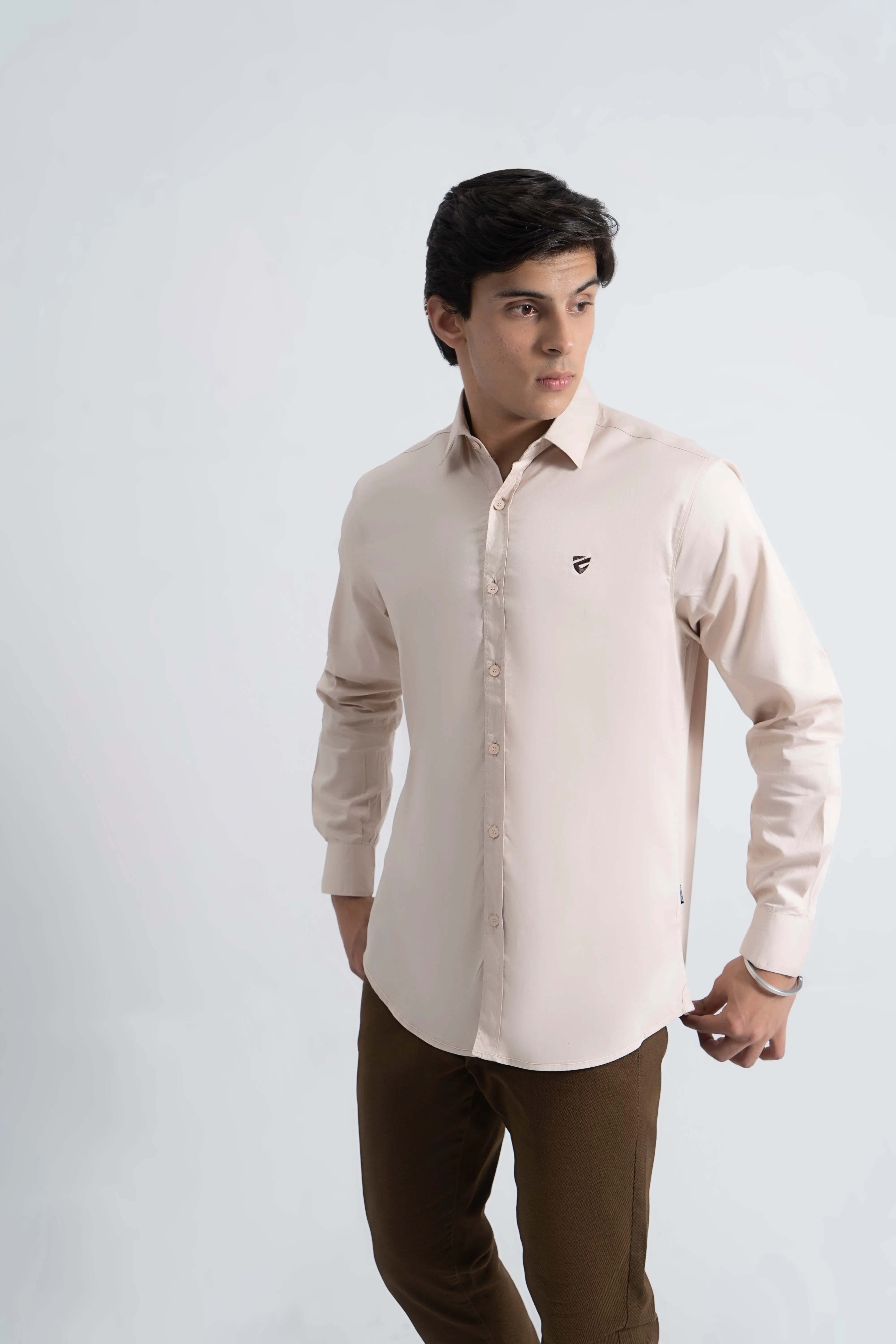Skin Cotton Twill Shirt