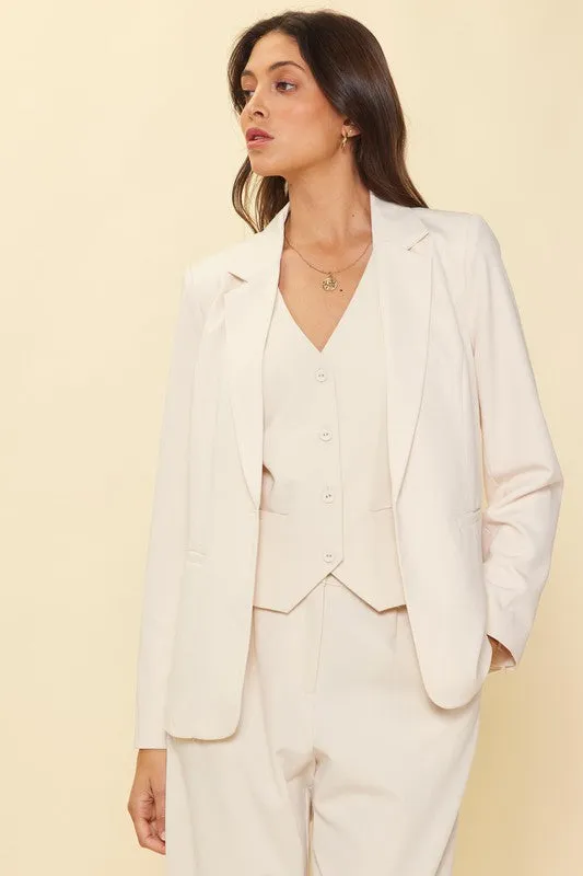 The Sofia Single Button Blazer