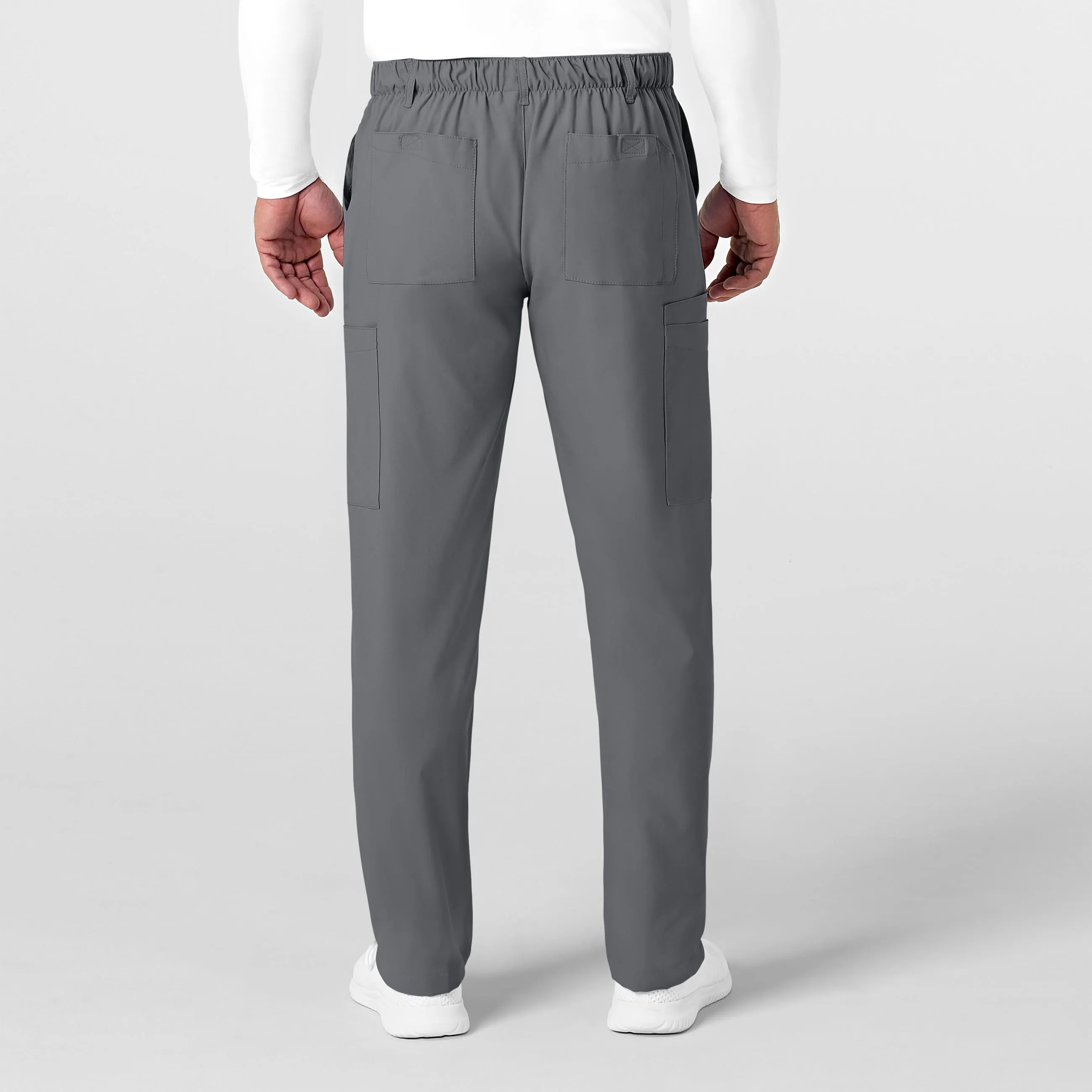 UMSL W123 Men's Flat Front Cargo Scrub Pant (Short)