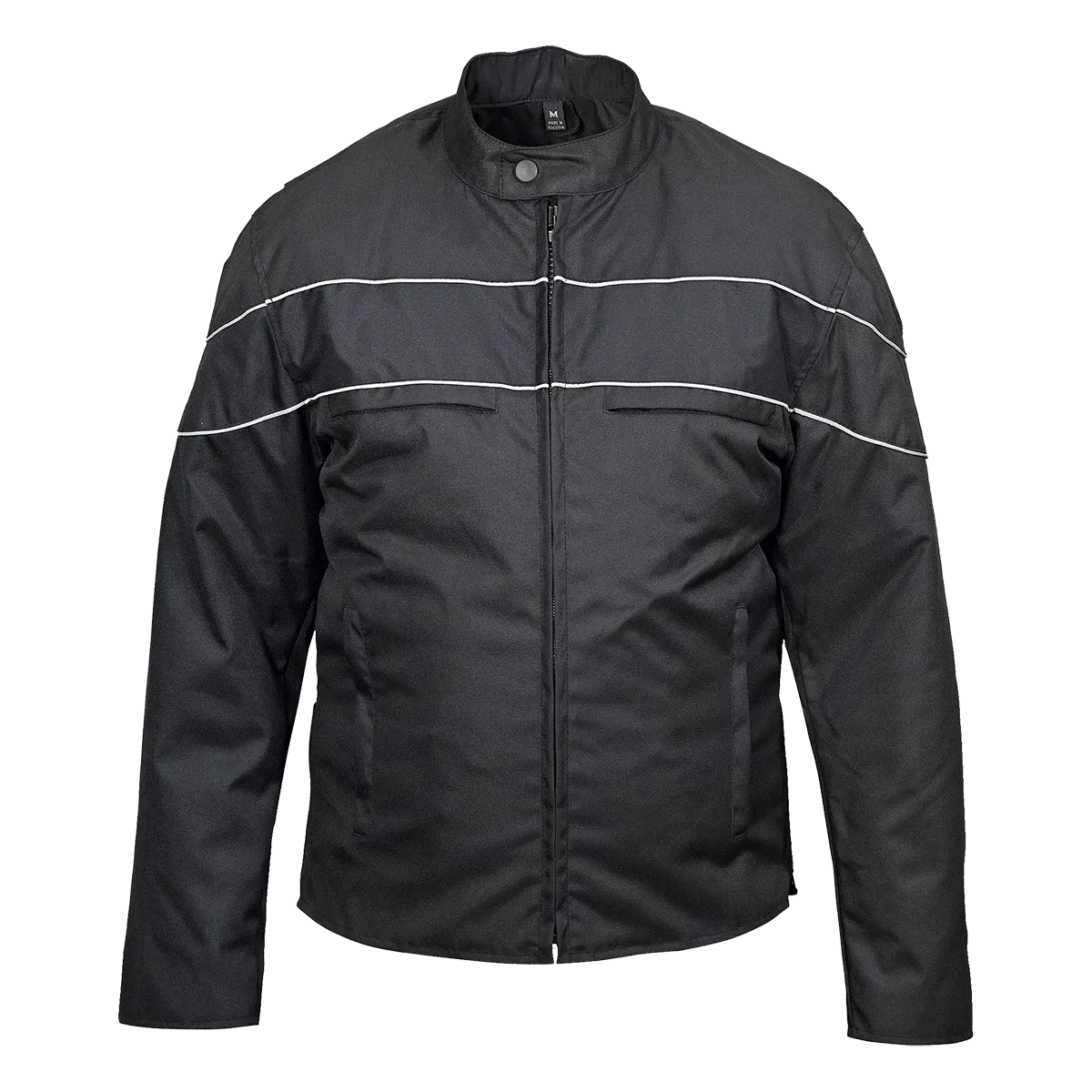 VL1558B Men's Cordura Jacket with Accent Stripe and Reflective Bands