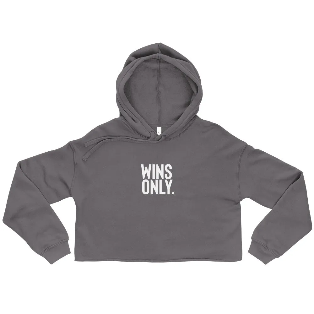 WinsOnly. BOLD Women's Crop Hoodie